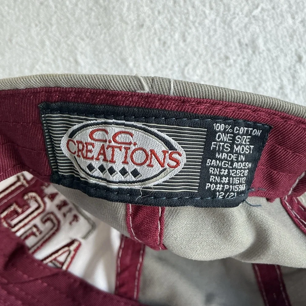 C.C White and Gray Texas A&M Aggies Hat